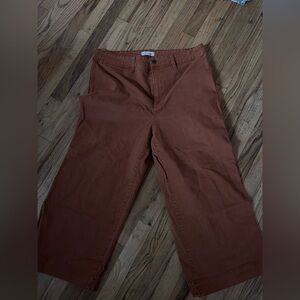 Madewell Women's Rust Chinos